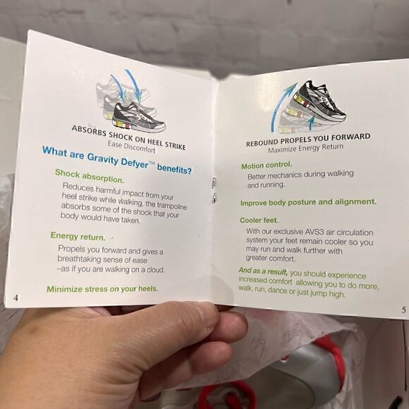 Gdefy by GRAVITY DEFYER sneakers that help with Plantar Fascitis New in box - Picture 8 of 12